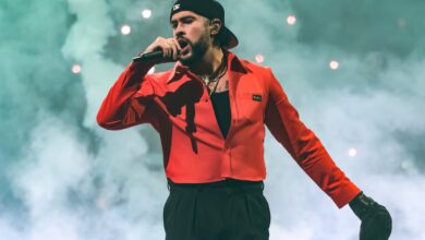 Así fue la caída viral de Bad Bunny durante su primer concierto en México