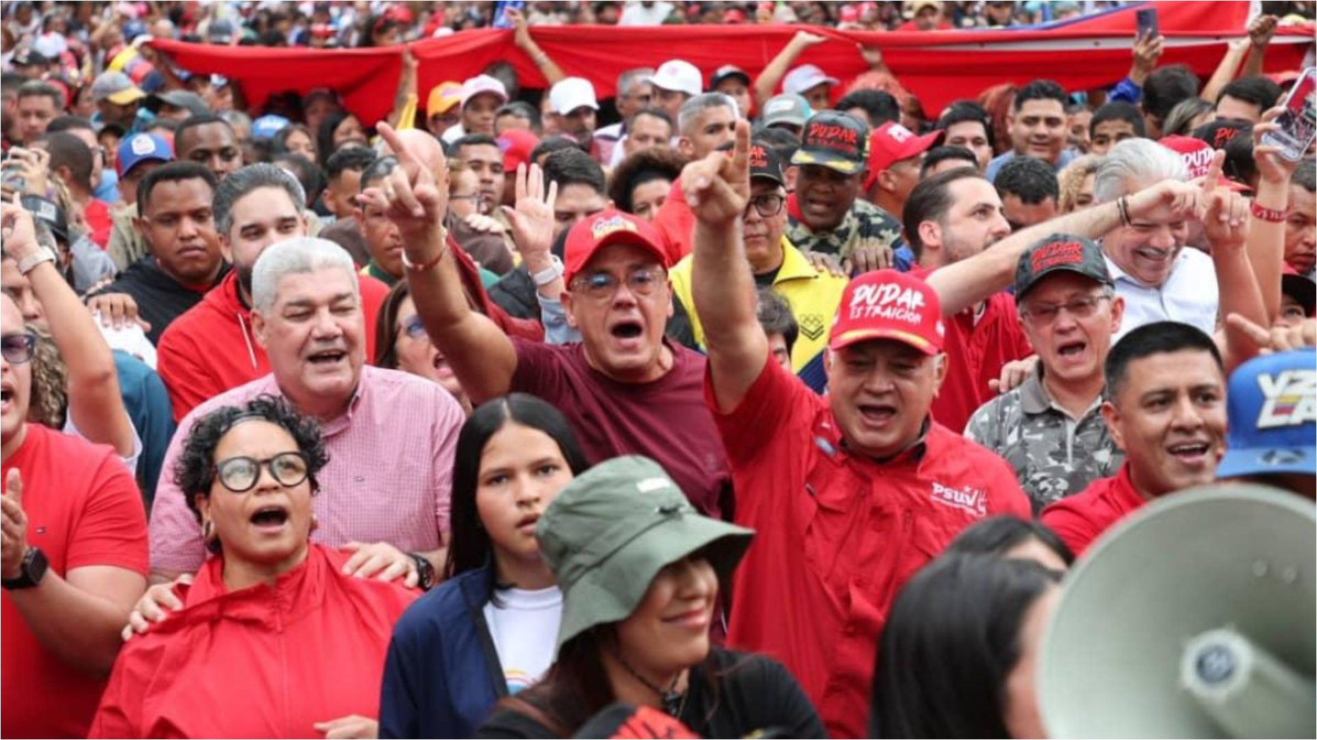 Rodríguez rechaza amenazas y guerra psicológica de EE. UU.