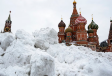 Moscú bajo la nieve: La primera gran nevada del invierno cubre la capital rusa