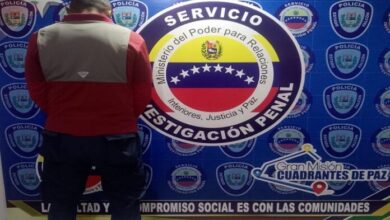 Detenido sujeto tras agredir físicamente a un ciudadano en Coro