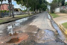 Reportan bote de aguas blancas Av. Andrés Eloy Blanco