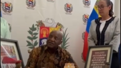 Venezuela agradece a Namibia su solidaridad tras bombardeo ilegal de EE. UU.