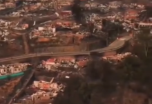 Video demuestra la devastación tras catástrofe por el incendio forestal que sufrió Chile