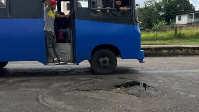 Se expande hundimiento en plena avenida Casanova de Maturín