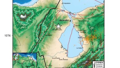 Funvisis confirma sismo de magnitud 4.5 en el estado Zulia