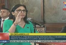 Delcy Rodríguez es juramentada como Presidenta Encargada de Venezuela