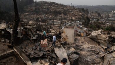 Sube a 20 la cifra de muertos por los incendios forestales en Chile