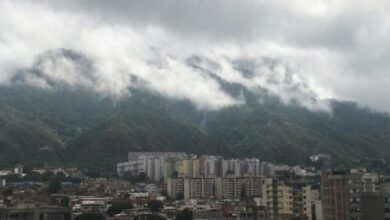 Cielo parcialmente nublado en gran parte del país para este viernes