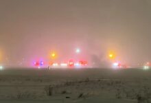 Seis muertos tras estrellarse avión privado durante tormenta invernal
