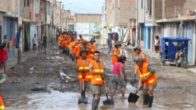134 distritos peruanos bajo Estado de Emergencia por lluvias torrenciales