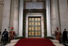 Sellada Puerta Santa de la basílica de San Pedro como acto final de Jubileo