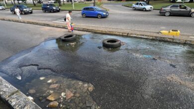Piden una solución para frenar el desborde de aguas servidas frente al Terminal de Maturín