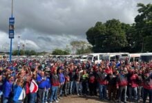 Transportistas de Monagas exigen la liberación de Maduro