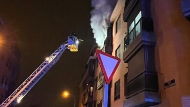 Tres fallecidos tras un incendio en una vivienda de Madrid