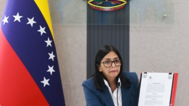 Vicepresidenta Delcy Rodríguez ratifica Decreto de Conmoción Externa en Venezuela