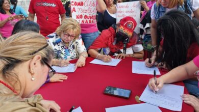 Monaguenses envían cartas en apoyo al presidente Maduro y la primera combatiente Cilia Flores