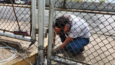 Inician trabajos de mantenimiento en la cerca perimetral del Humnt