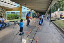 Alcaldía de Maturín e Imderma llevan deporte a la casa abrigo del Samanna