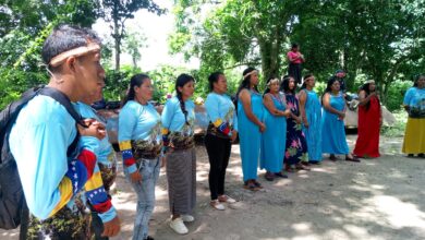 Pueblo Warao de Monagas se declara en ofensiva popular en respaldo al Presidente Maduro