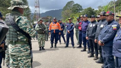 Gobernador Luna despliega operativo especial de seguridad en Caripe