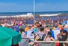 Un muerto y 35 heridos tras el impacto de una ola gigante en Argentina