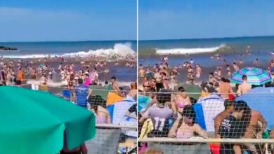 Un muerto y 35 heridos tras el impacto de una ola gigante en Argentina