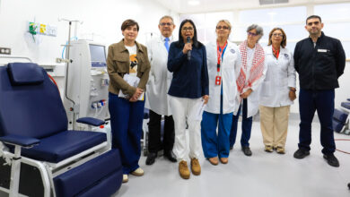 Delcy Rodríguez inaugura servicio de nefrología de alta tecnología
