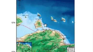 Sismo de magnitud 3.4 se registró en La Vela de Coro