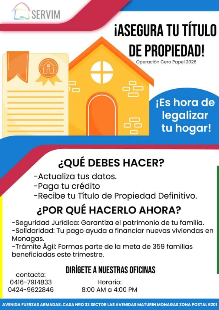 La Operación Cero Papel simplifica trámites para adjudicación definitiva de viviendas