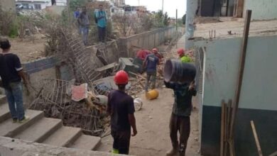 Gobierno activa plan de rehabilitación en apartamentos afectados tras ataque militar de EE. UU.