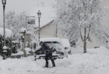 Nieve y caos: Madrid activa plan de emergencia ante las intensas nevadas