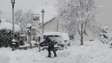 Nieve y caos: Madrid activa plan de emergencia ante las intensas nevadas