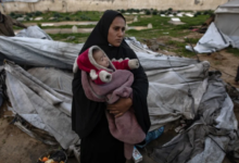 Mueren 18 niños por frío extremo ante la falta de refugio y mantas en Gaza