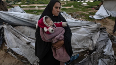 Mueren 18 niños por frío extremo ante la falta de refugio y mantas en Gaza