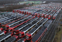 ¡Alemania paralizada! Huelga masiva de transporte deja vacías las estaciones