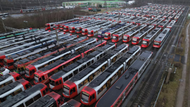 ¡Alemania paralizada! Huelga masiva de transporte deja vacías las estaciones
