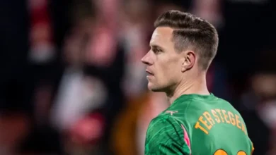 Ter Stegen vuelve a lidiar con las lesiones en su nueva etapa con el Girona