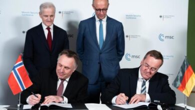 Alemania y Noruega sellan un acuerdo de defensa
