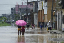 Alerta roja en seis provincias de Ecuador por fuertes lluvias
