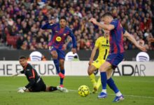 Barcelona golea 4-1 al Villarreal y se afianza en el liderato de LaLiga