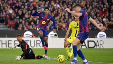 Barcelona golea 4-1 al Villarreal y se afianza en el liderato de LaLiga
