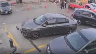 Socavón gigante devora una gasolinera en El Cairo