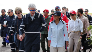 Delcy Rodríguez y el secretario de Energía de EE. UU. visitan la Faja Petrolífera del Orinoco