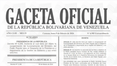 Decretan la reorganización del Ministerio para el Despacho de la Presidencia