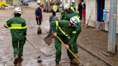Portugal despliega a más de 1.600 militares para asistir a 41 municipios por el temporal