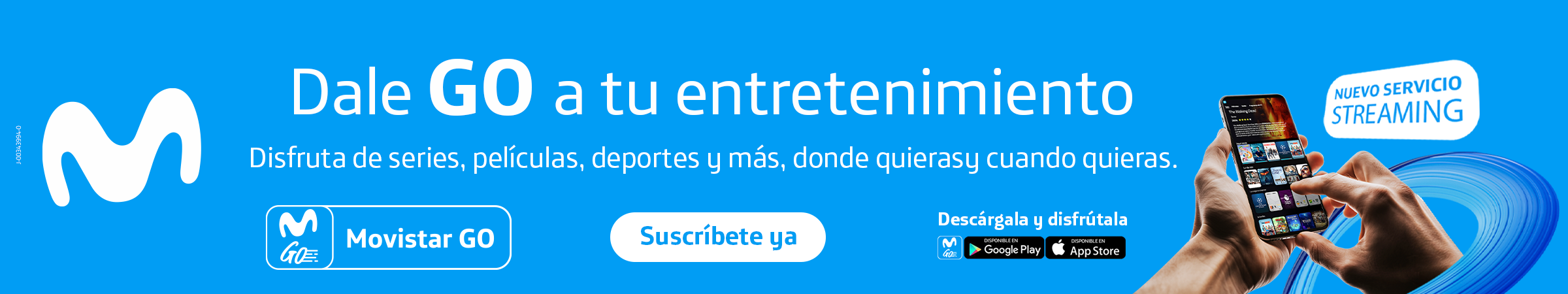 Disfruta de series, películas, deportes y más, donde quierasy cuando quieras.