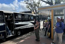 Transporte trabajó a media máquina durante el cierre del asueto de Carnaval