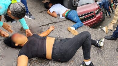 Accidente en Alto Paramaconi deja dos heridos tras colisión