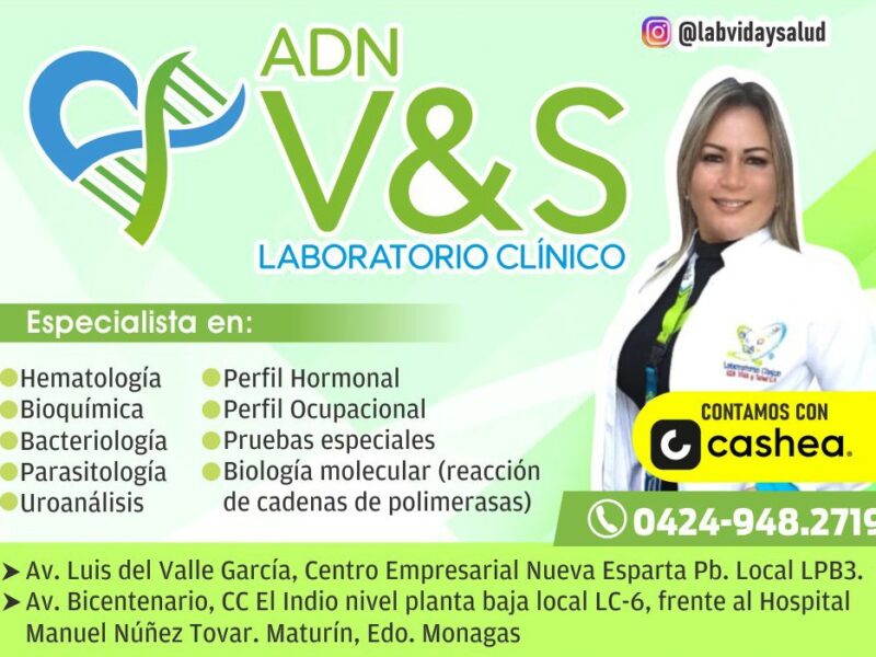 LABORATORIO CLÍNICO ADN VIDA Y SALUD C.A