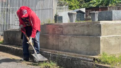 Avanza limpieza del Cementerio 'Pedro Juan Luciani' y áreas perimetrales